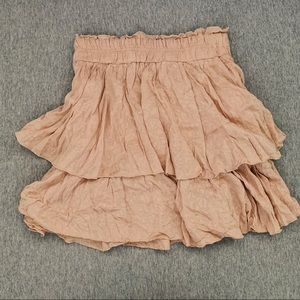Mini flair skirt